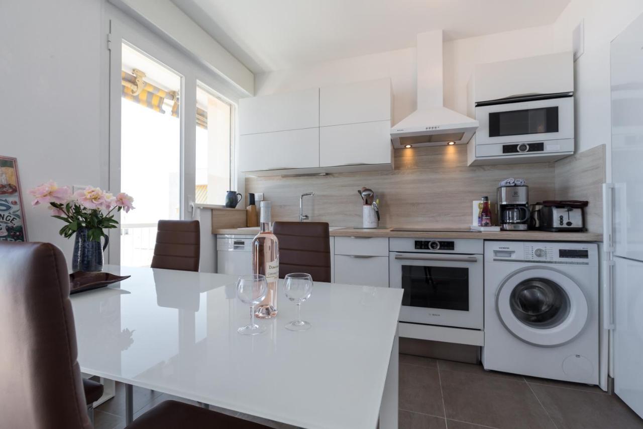 Gorgeous Apt With Terrace, Elevator, Ac, Free Parking - Le Regis Кан сюр Мер Екстериор снимка