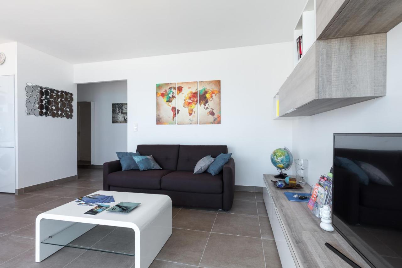 Gorgeous Apt With Terrace, Elevator, Ac, Free Parking - Le Regis Кан сюр Мер Екстериор снимка