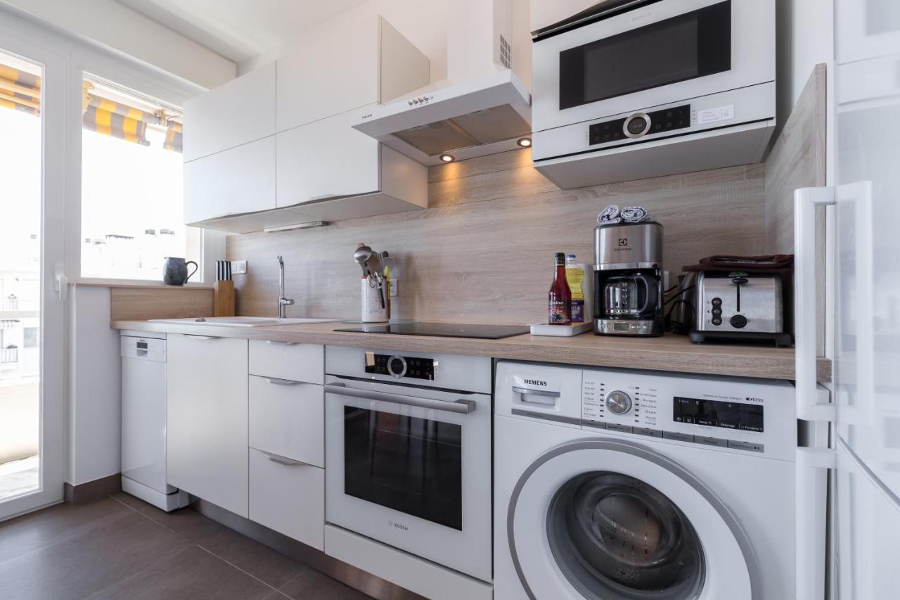 Gorgeous Apt With Terrace, Elevator, Ac, Free Parking - Le Regis Кан сюр Мер Екстериор снимка