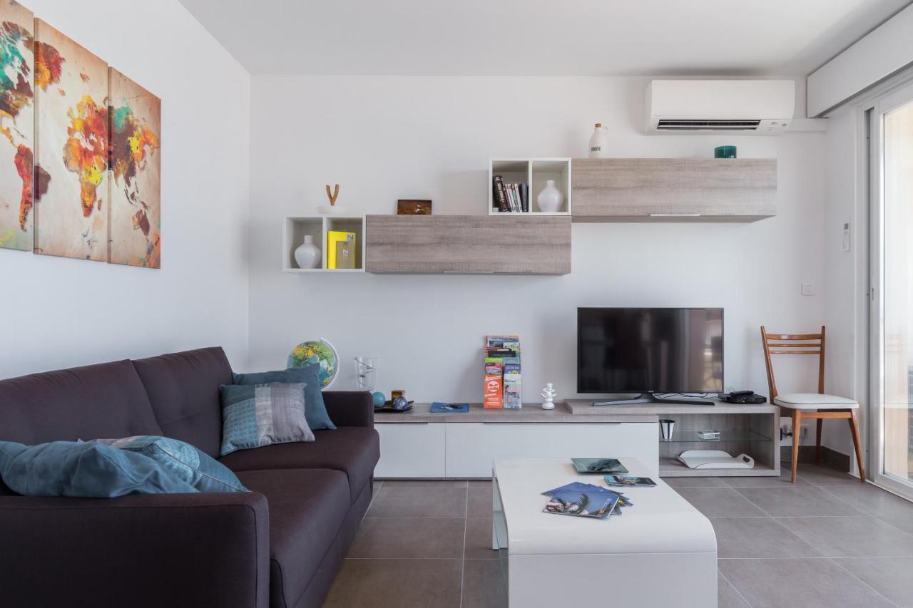 Gorgeous Apt With Terrace, Elevator, Ac, Free Parking - Le Regis Кан сюр Мер Екстериор снимка