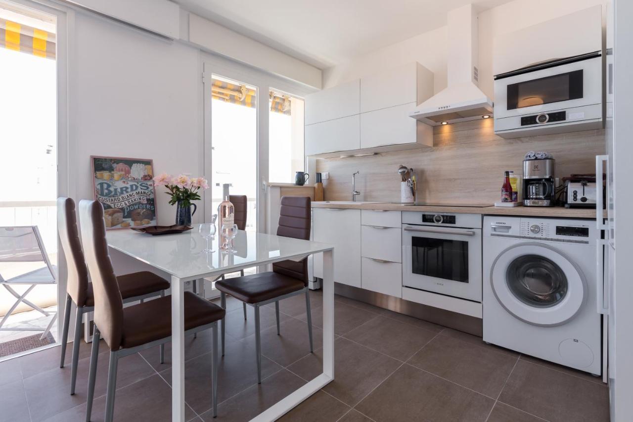 Gorgeous Apt With Terrace, Elevator, Ac, Free Parking - Le Regis Кан сюр Мер Екстериор снимка