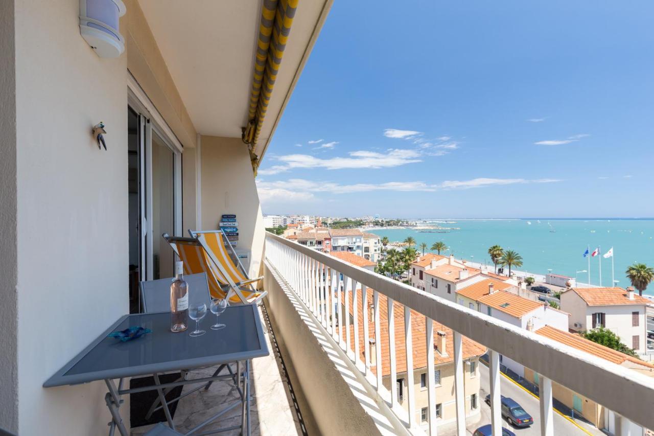 Gorgeous Apt With Terrace, Elevator, Ac, Free Parking - Le Regis Кан сюр Мер Екстериор снимка